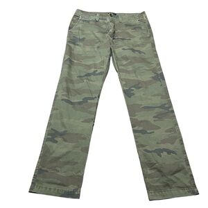 American Eagle Men's Camouflage Straight Jeans Size 32x34 Streetwear Relaxed Fit
